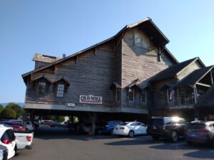 Heading up to the Old Mill Restaurant for dinner!-Pigeon Forge Travel Guide