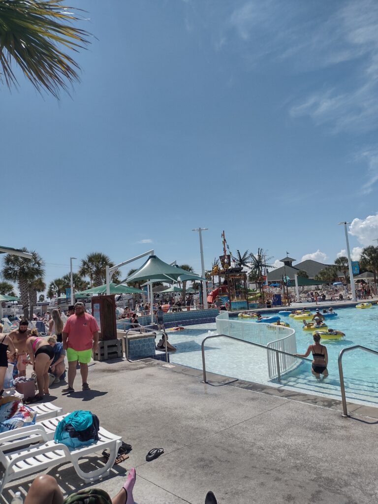 We were very impressed with the water park at Ocean Lakes!  We stayed there for the first time last year, and it was awesome!