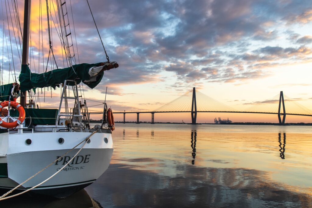 Harbor Walk-another of the top things to do in Charleston South Carolina!