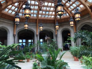 The Conservatory is one of the many unique features of the Biltmore House in Asheville North Carolina!