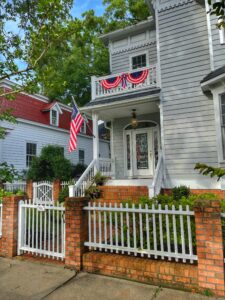 All dressed up for Independence Day in New Bern, North Carolina!