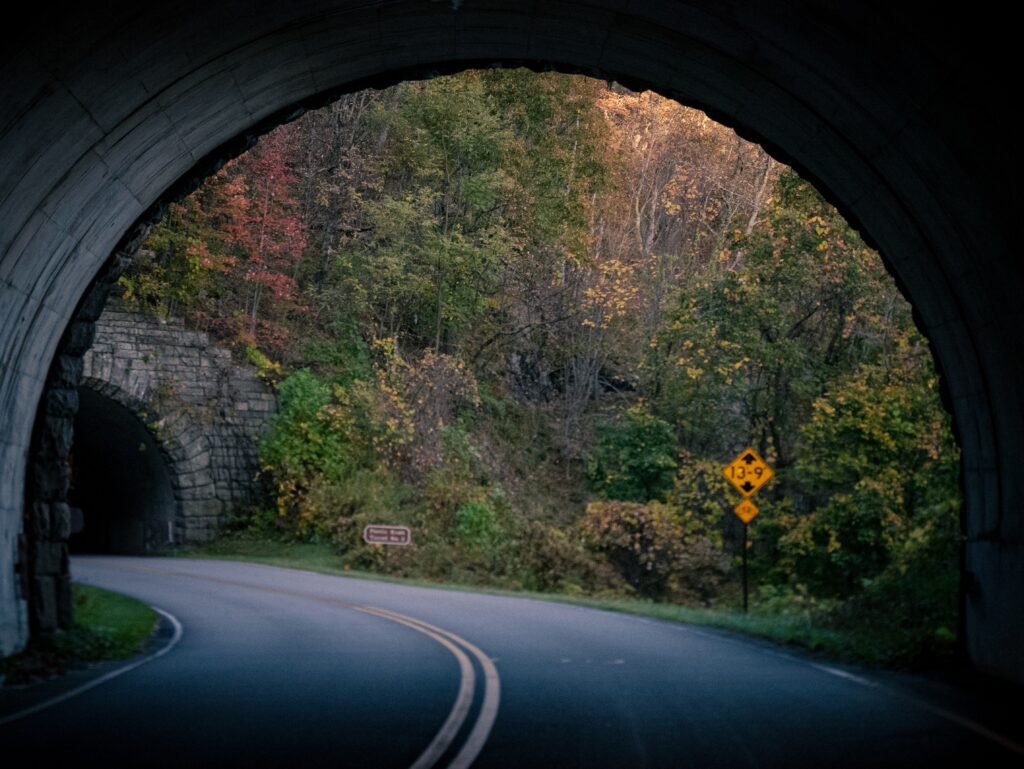 Driving the The Blue Ridge Parkway!