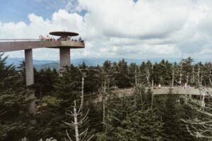 clingman's dome observation deck-Great Smoky Mountains national Park