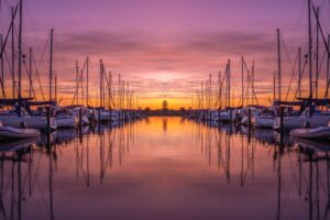 Home to many marinas and beautiful sunsets-Virginia Beach dockside restaurants