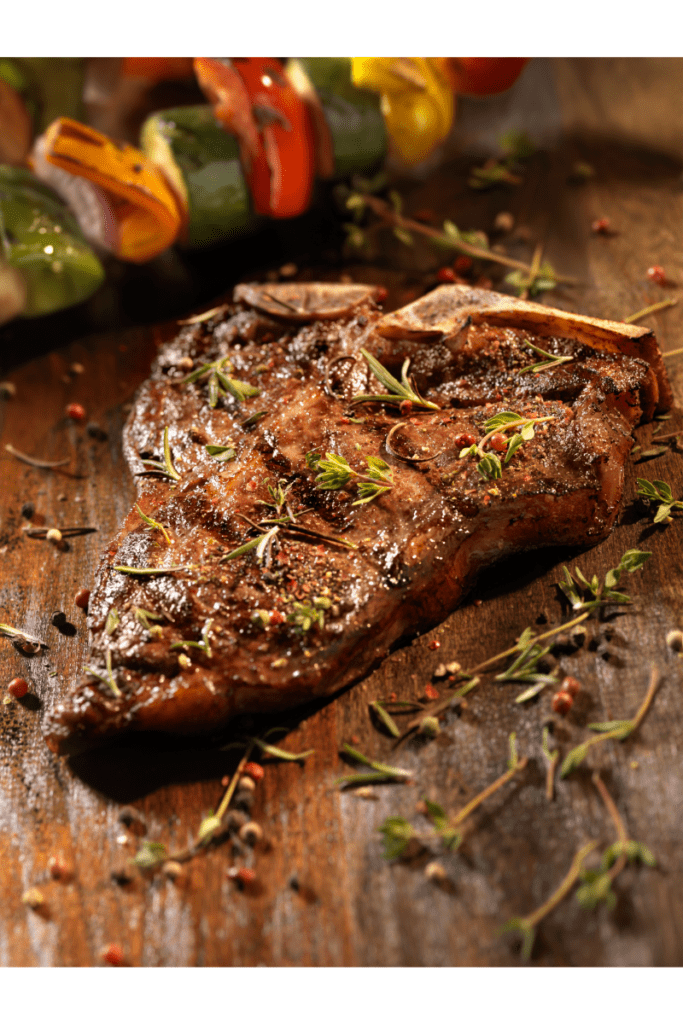 Ah, Porterhouse!  Nothing beats a great steak after a wonderful day at the beach!-Best Myrtle Beach SC Steakhouses