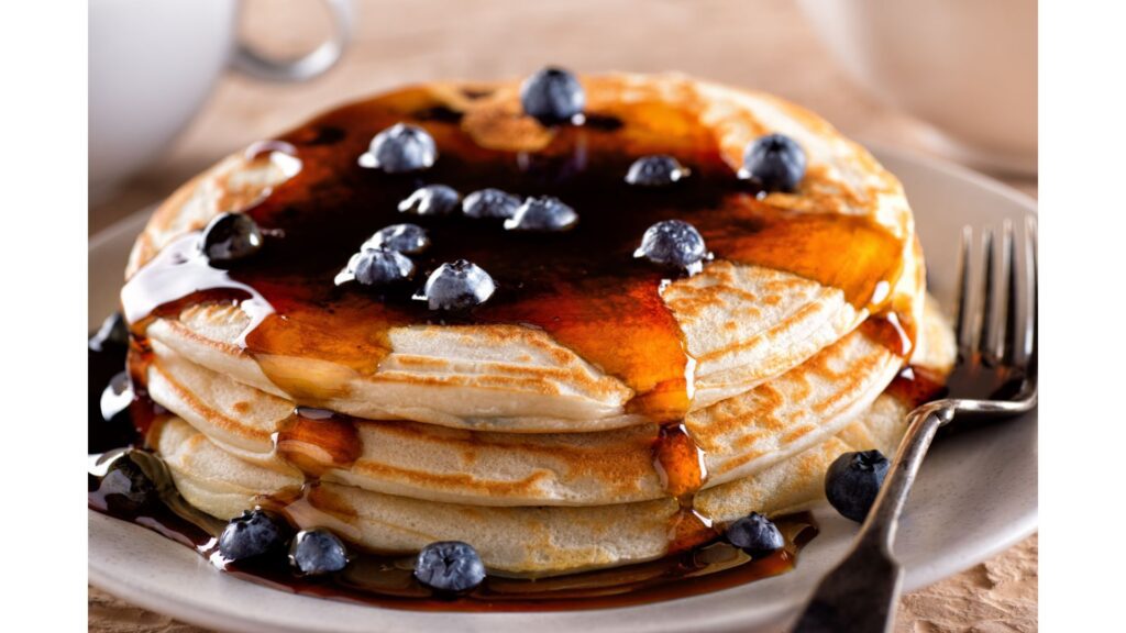 Blueberry Farms often have Blueberry pancakes days!