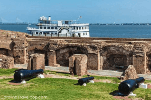 A view from inside Fort Sumter-Top things to do in Charleston South Carolina