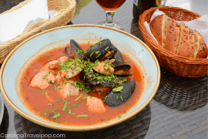 Bouillabaisse is a traditional French fish soup-best restaurants in Williamsburg