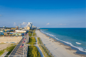 Gorgeous view of the Myrtle Beach Boardwalk-Myrtle Beach Travel Guide
