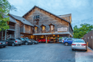 Heading up to the Old Mill Restaurant for dinner!-Pigeon Forge Travel Guide