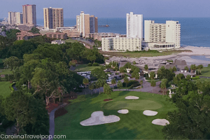 Myrtle Beach offers many accommodation choices-some are even right on the golf course!