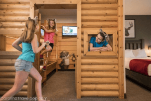 Our stay at the Great Wolf Lodge was amazing!-Kid friendly hotels in Charlotte