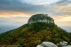 Pilot Mountain is just a short drive from Old Salem in Winston Salem! Add this fantastic experience to your list of things to do while in town!