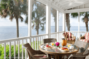 Several hotels feature fantastic views of Charleston Harbor
