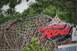 The Lightning Rod is an exceptional roller coaster!-Dollywood Pigeon Forge TN