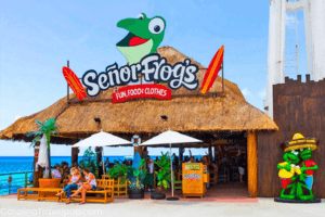 While not an official photo of Senor Frogs (LOL), this pic embodies the laid-back nature, the main reason this joint is considered one of the best Myrtle Beach SC Mexican restaurants
