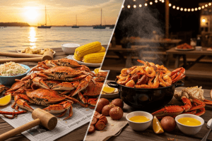 Southeast Crab Feast Showdown Maryland vs. Carolina Experiences