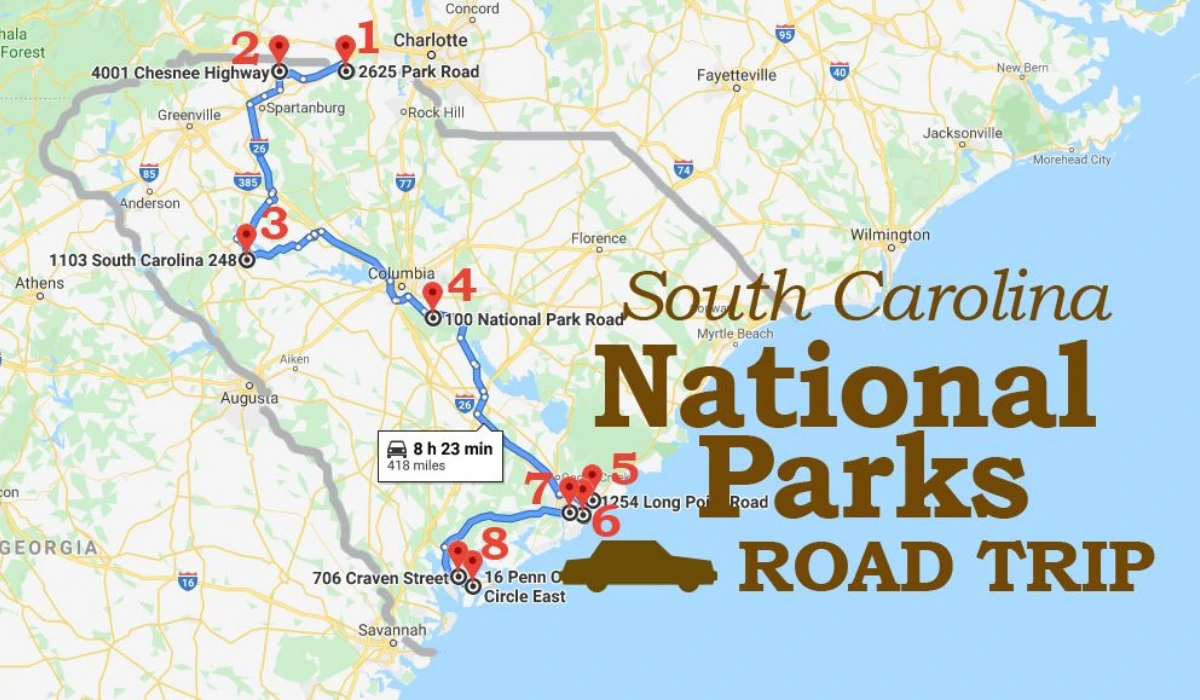 South Carolina National Parks From History 2 Nature NOW!