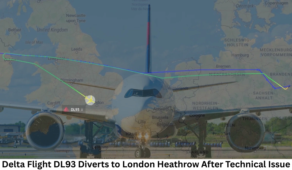 Delta Flight DL93 Diversion
